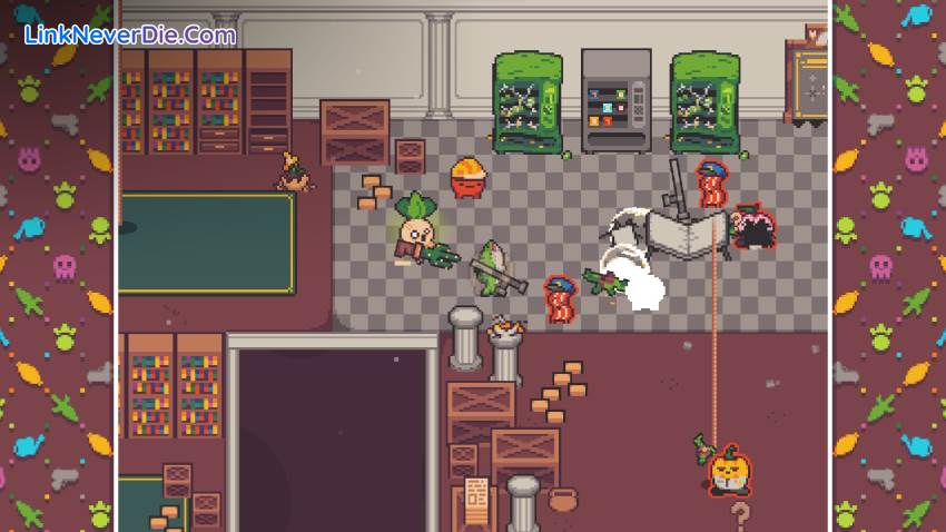 Hình ảnh trong game Turnip Boy Robs a Bank (screenshot)