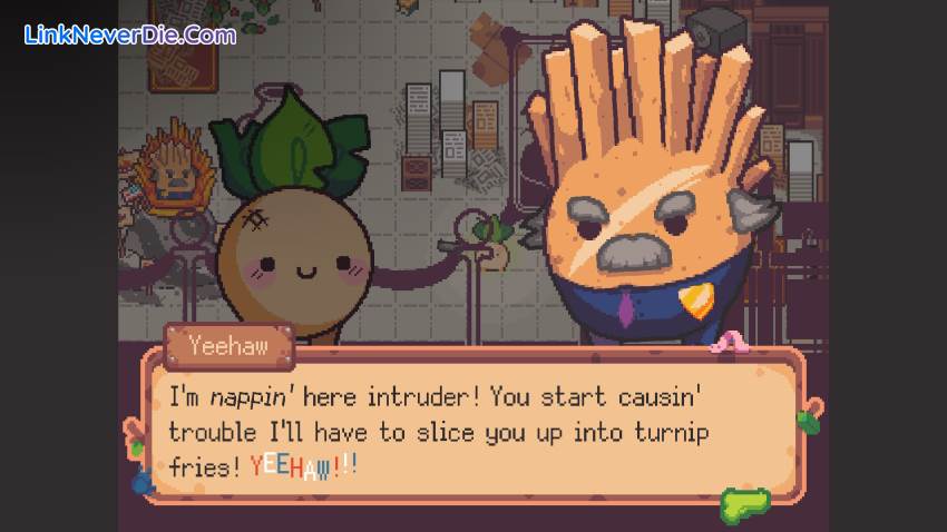 Hình ảnh trong game Turnip Boy Robs a Bank (screenshot)