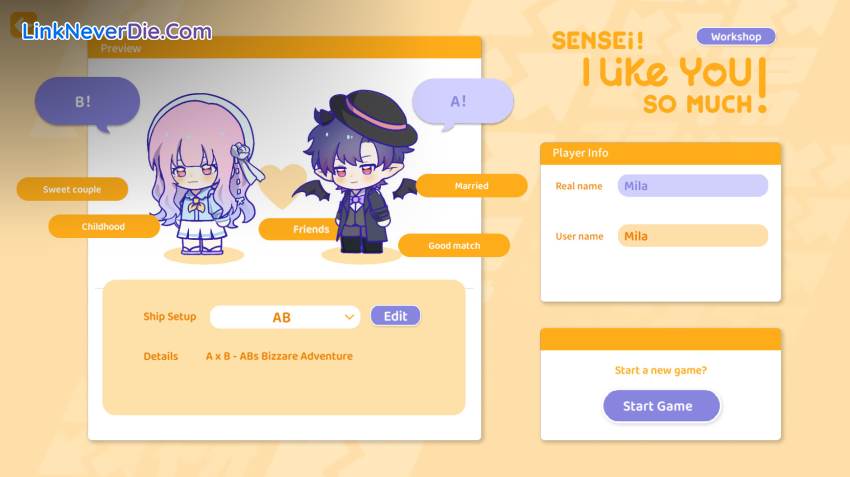 Hình ảnh trong game Sensei! I Like You So Much! (screenshot)