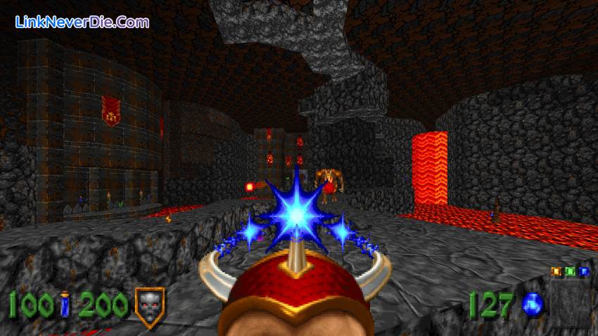 Hình ảnh trong game Heretic + Hexen (screenshot)