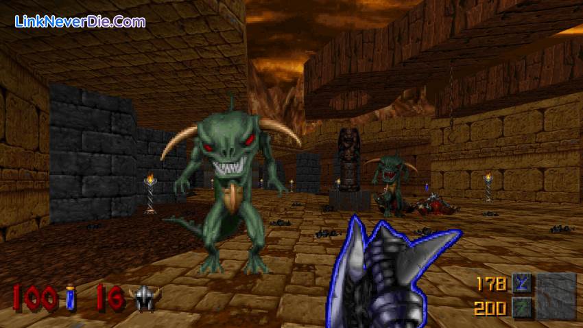 Hình ảnh trong game Heretic + Hexen (screenshot)