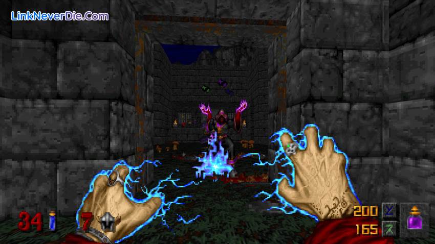 Hình ảnh trong game Heretic + Hexen (screenshot)