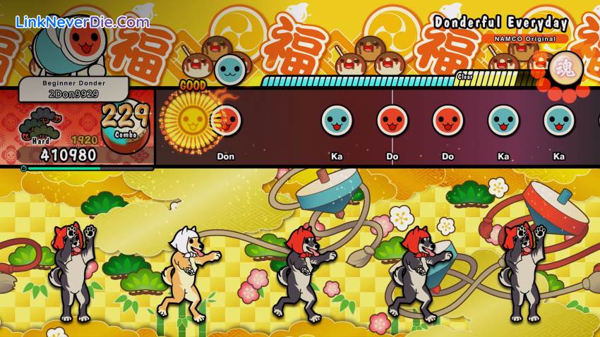 Hình ảnh trong game Taiko no Tatsujin: Rhythm Festival (screenshot)