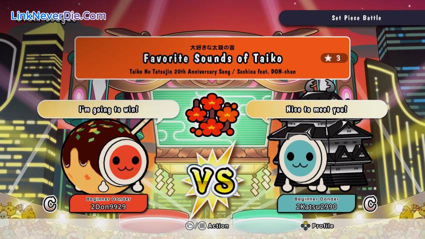 Hình ảnh trong game Taiko no Tatsujin: Rhythm Festival (screenshot)