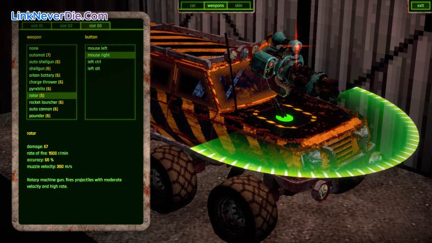 Hình ảnh trong game FUMES (screenshot)