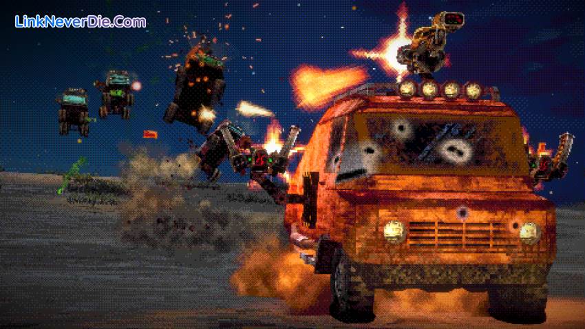 Hình ảnh trong game FUMES (screenshot)