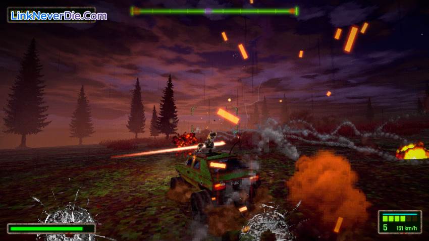 Hình ảnh trong game FUMES (screenshot)