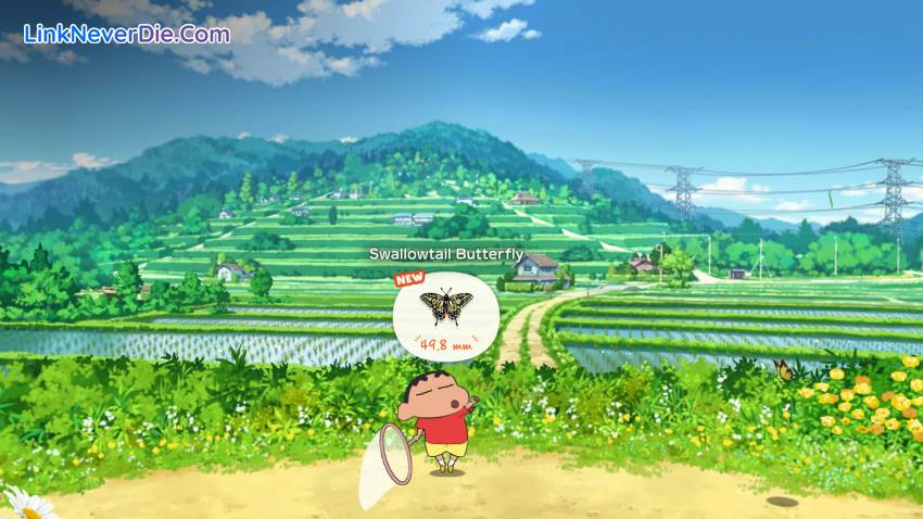 Hình ảnh trong game Shin chan: Shiro and the Coal Town (screenshot)