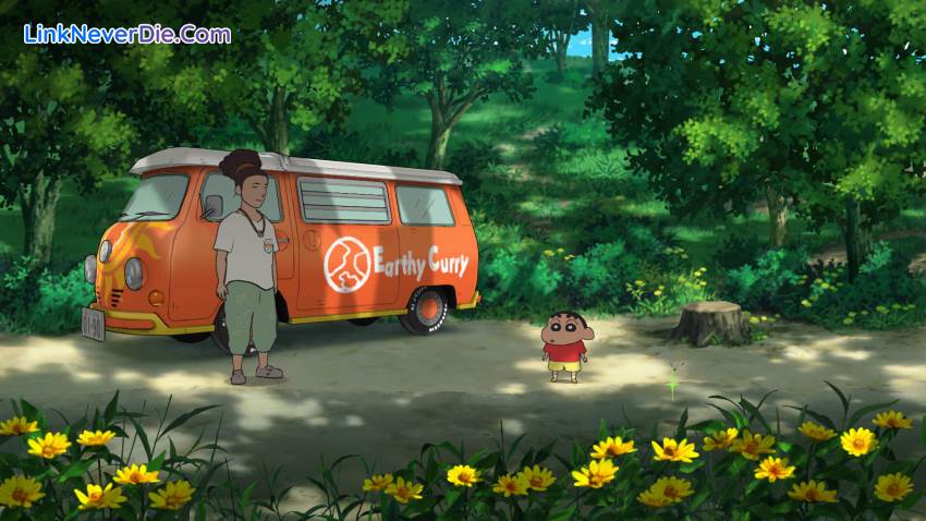 Hình ảnh trong game Shin chan: Shiro and the Coal Town (screenshot)