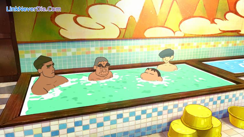 Hình ảnh trong game Shin chan: Shiro and the Coal Town (screenshot)