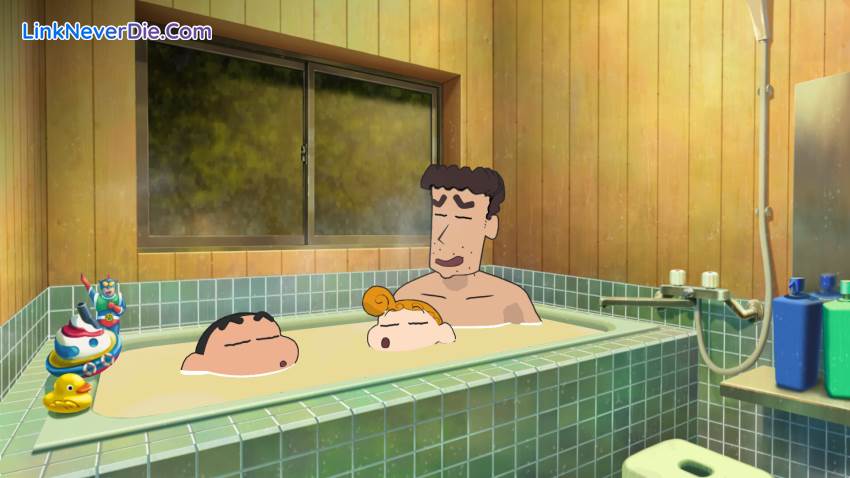 Hình ảnh trong game Shin chan: Shiro and the Coal Town (screenshot)
