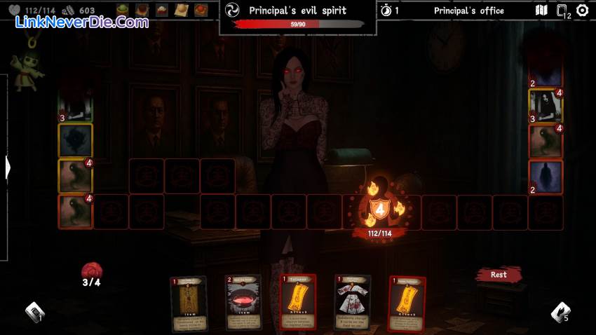 Hình ảnh trong game Exorcism Agency (screenshot)