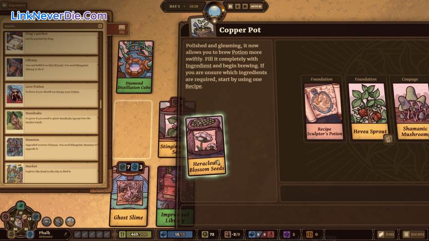 Hình ảnh trong game Ways of Alchemy (screenshot)