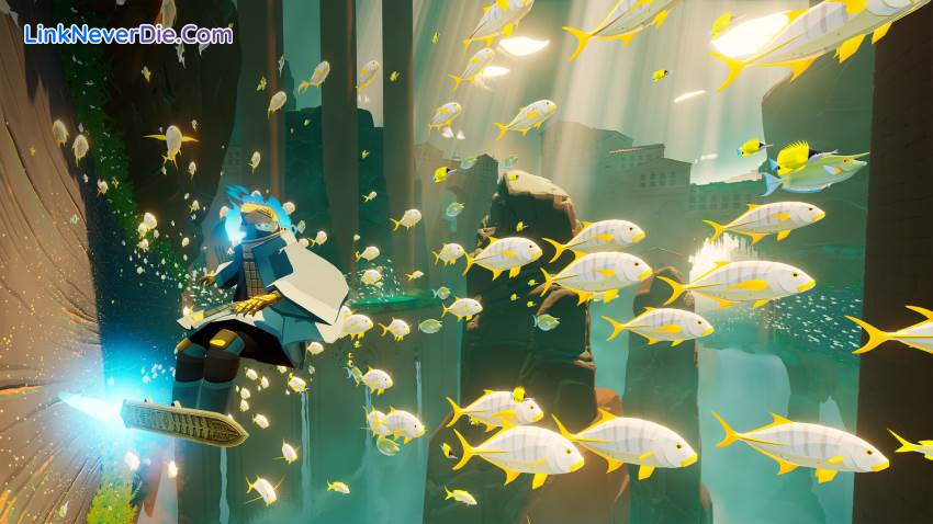 Hình ảnh trong game Sword of the Sea (screenshot)