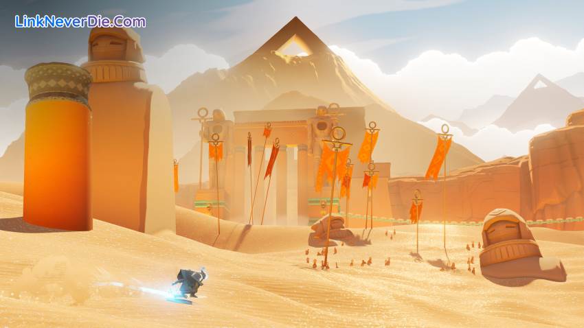 Hình ảnh trong game Sword of the Sea (screenshot)