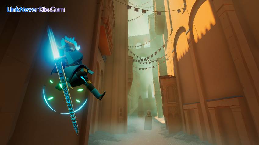 Hình ảnh trong game Sword of the Sea (screenshot)