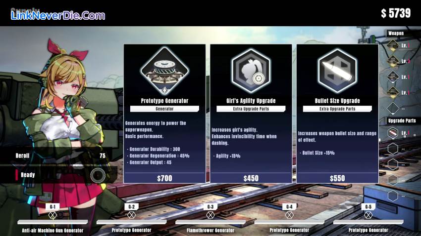 Hình ảnh trong game TurretGirls (screenshot)