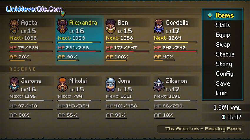 Hình ảnh trong game Quartet (screenshot)