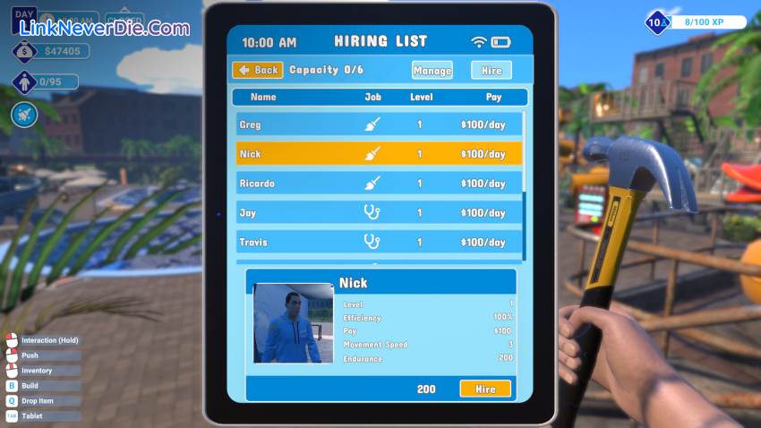 Hình ảnh trong game Waterpark Simulator (screenshot)