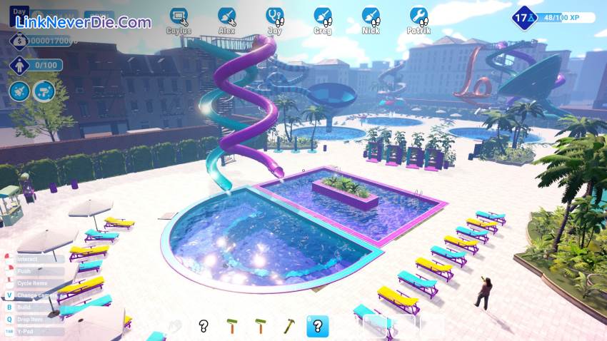 Hình ảnh trong game Waterpark Simulator (screenshot)