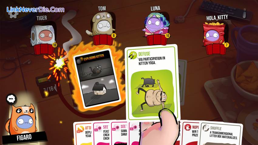 Hình ảnh trong game Exploding Kittens 2 (screenshot)