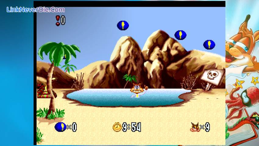 Hình ảnh trong game Bubsy in: The Purrfect Collection (screenshot)