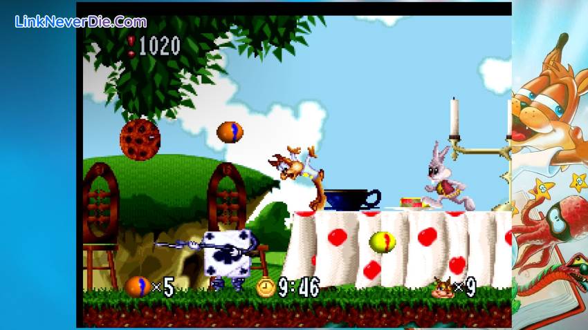 Hình ảnh trong game Bubsy in: The Purrfect Collection (screenshot)