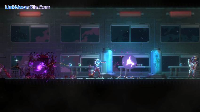 Hình ảnh trong game Katanaut (screenshot)