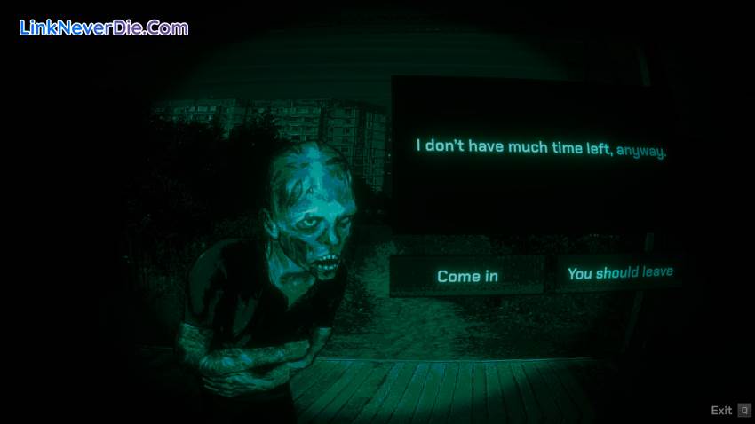 Hình ảnh trong game No, I'm not a Human (screenshot)