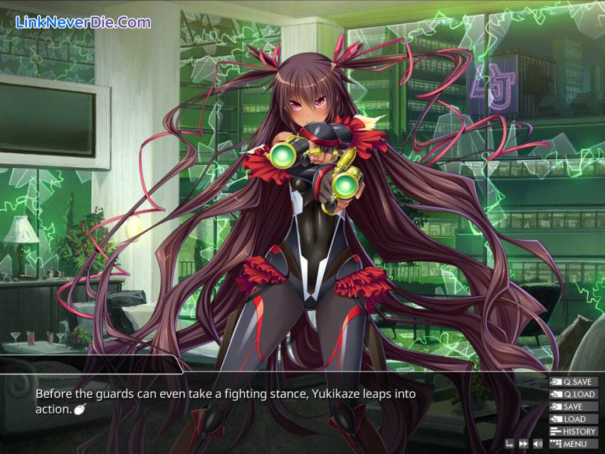 Hình ảnh trong game Taimanin Yukikaze (screenshot)