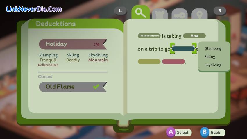 Hình ảnh trong game Duck Detective: The Ghost of Glamping (screenshot)