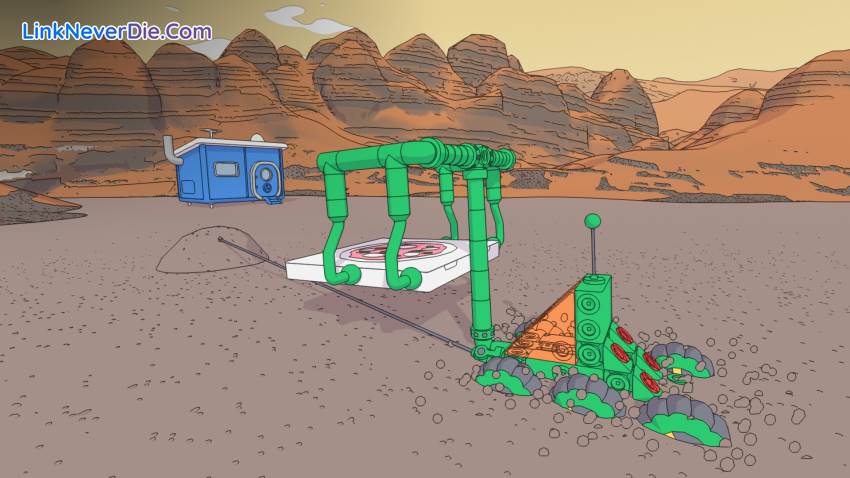 Hình ảnh trong game Mars First Logistics (screenshot)