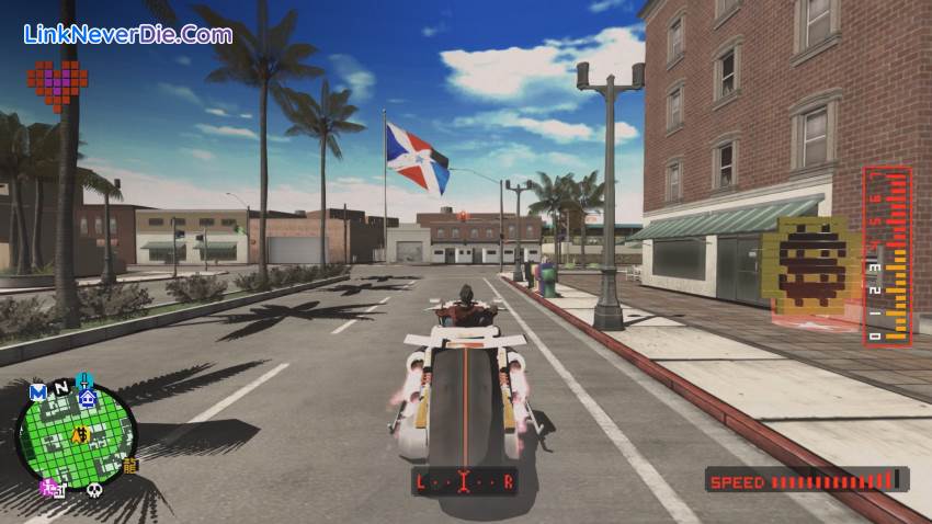 Hình ảnh trong game No More Heroes (screenshot)