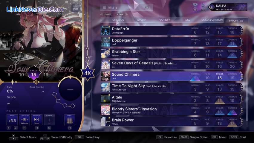 Hình ảnh trong game KALPA: Cosmic Symphony (screenshot)