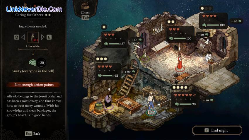 Hình ảnh trong game The Stone of Madness (screenshot)