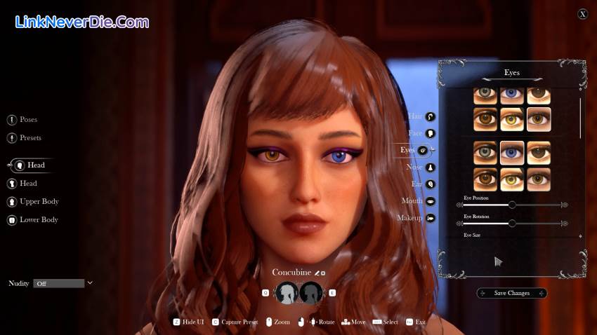 Hình ảnh trong game Concubine (screenshot)