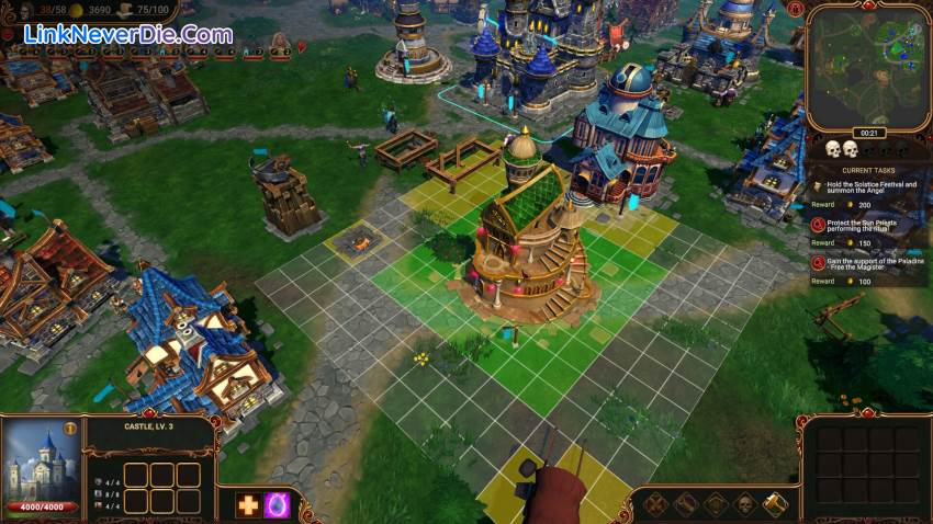 Hình ảnh trong game Lessaria: Fantasy Kingdom Sim (screenshot)