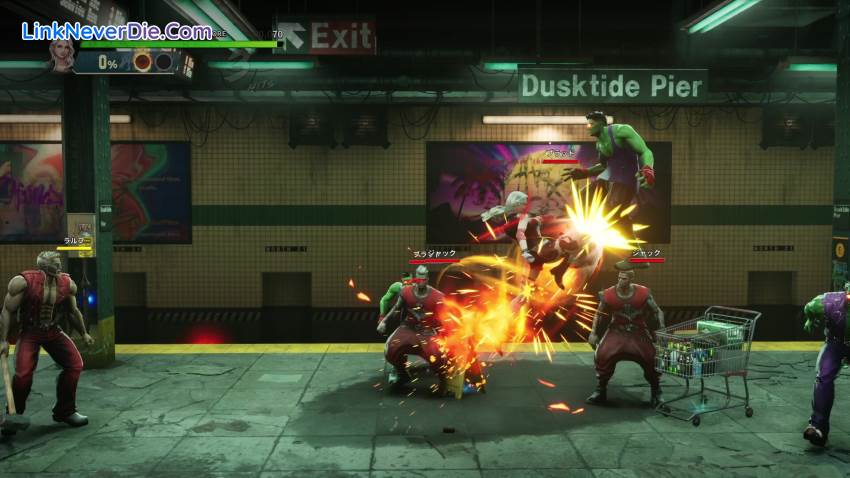 Hình ảnh trong game Double Dragon Revive (screenshot)