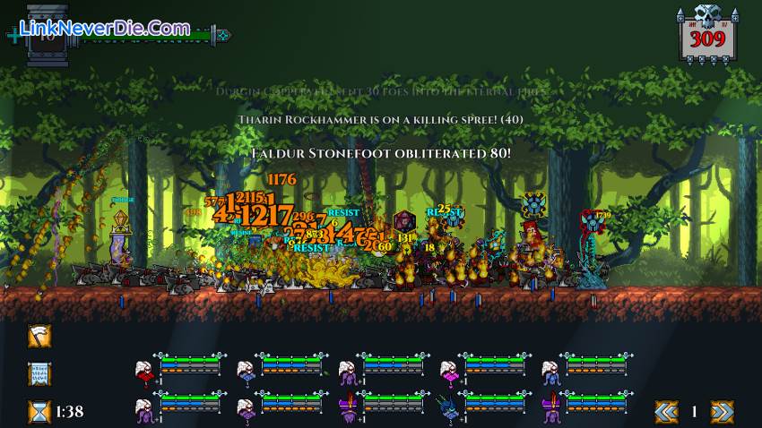 Hình ảnh trong game Dwarves: Glory, Death and Loot (screenshot)