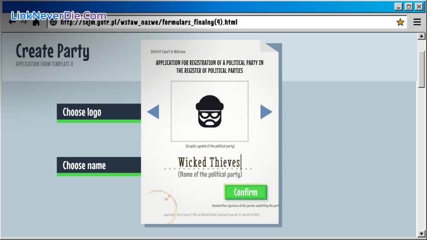 Hình ảnh trong game Politics The Game (screenshot)