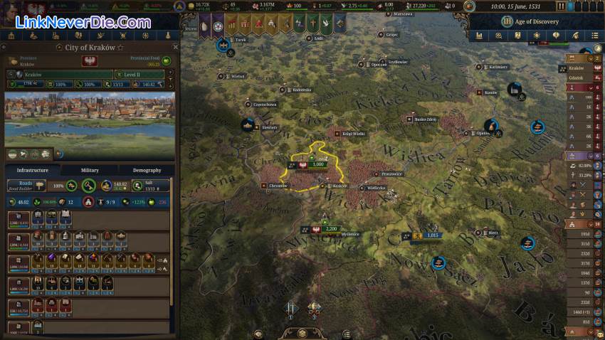Hình ảnh trong game Europa Universalis V (screenshot)
