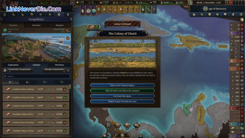 Hình ảnh trong game Europa Universalis V (screenshot)