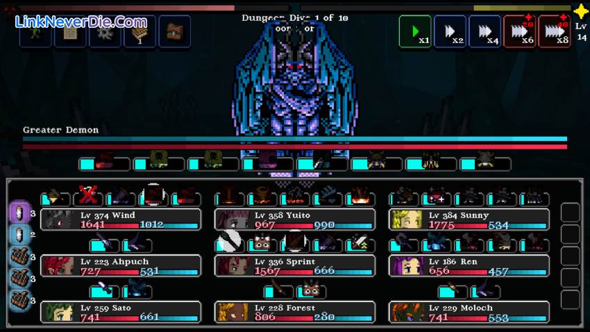 Hình ảnh trong game Legends of Dragaea: Idle Dungeons (screenshot)