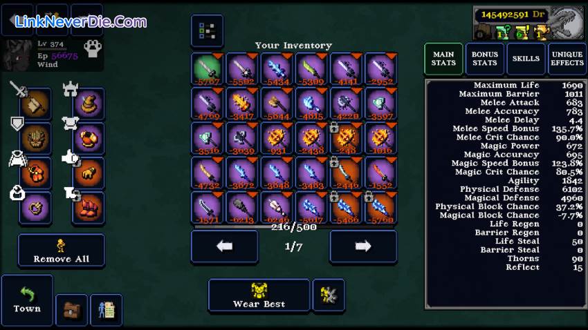 Hình ảnh trong game Legends of Dragaea: Idle Dungeons (screenshot)