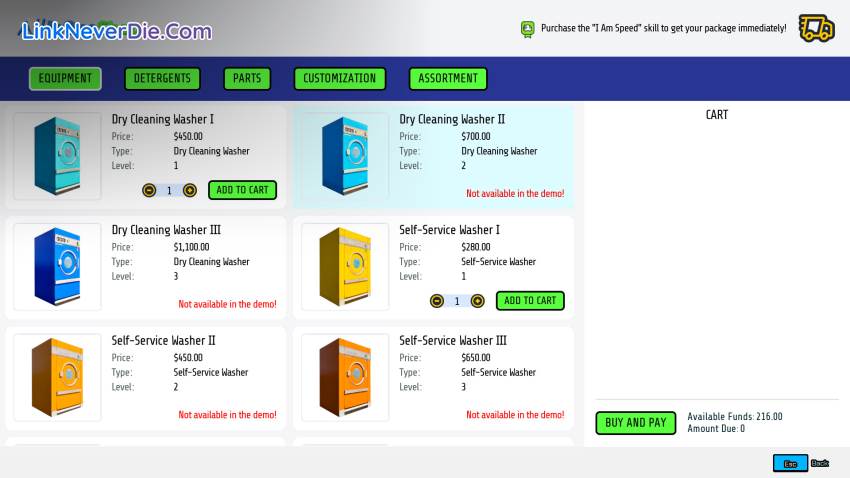 Hình ảnh trong game Laundering Simulator - Clean Cash and Laundry (screenshot)