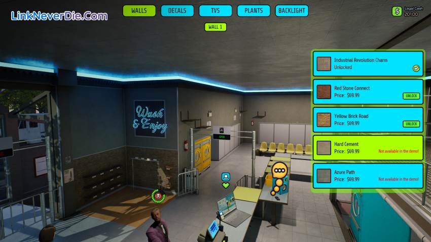 Hình ảnh trong game Laundering Simulator - Clean Cash and Laundry (screenshot)