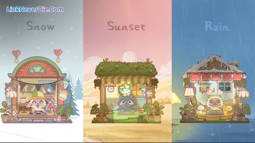 Hình ảnh trong game NoSlack Pets: Lo-Fi Paws (screenshot)