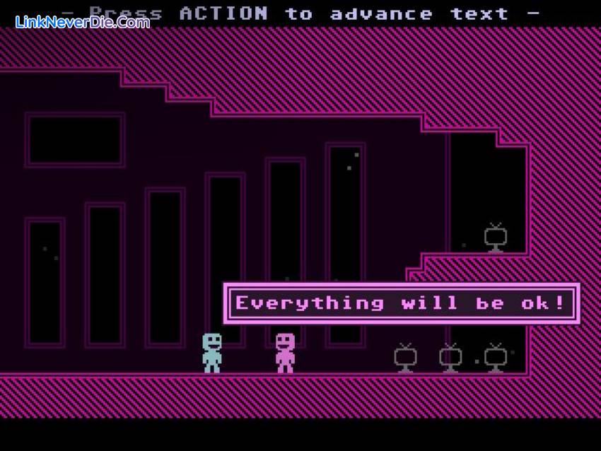 Hình ảnh trong game VVVVVV (screenshot)