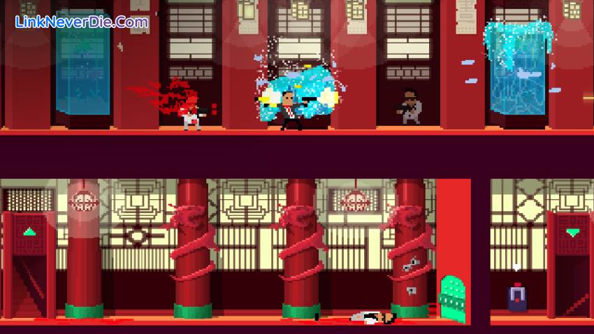 Hình ảnh trong game Not a Hero (screenshot)