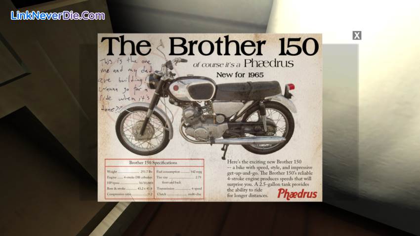 Hình ảnh trong game Gone Home (screenshot)